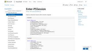 Enter-PSSession - Microsoft Docs