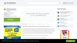 Windows Password Recovery Enterprise Free Download for ...