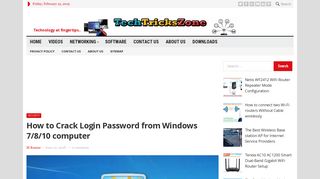 How to Crack Login Password from Windows 7/8/10 computer