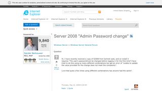 Server 2008 