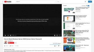 How to Reset Windows Server 2008 Domain Admin Password ...