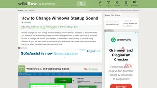 3 Easy Ways to Change Windows Startup Sound (with Pictures)