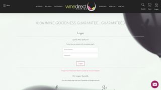 log in - Wine Direct
