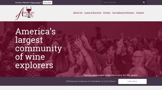 AWS Welcome Here - American Wine Society