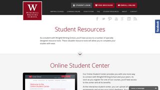 Student Resources - Winghill Writing School