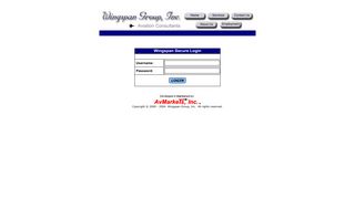 Wingspan Secure Login - The Wingspan Group, Inc.