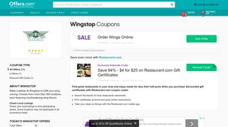 Wingstop Coupons & Specials (Feb. 2019) - Offers.com