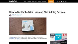 How to Set Up the Wink Hub (and Start Adding Devices)