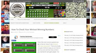 How To Check Your Winloot Winning Numbers – All About Winloot ...