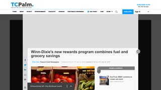 Winn-Dixie's new rewards program combines fuel and ... - TCPalm.com