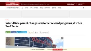 Winn-Dixie parent changes customer reward programs, ditches Fuel ...