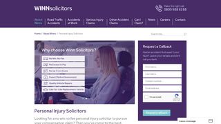 Winn Solicitors Personal injury claims