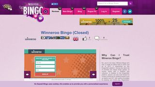 Winneroo Bingo | Bingo Review - No Deposit Bingo