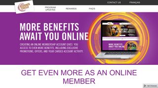 Winner's Circle Rewards - Membership - Online Benefits