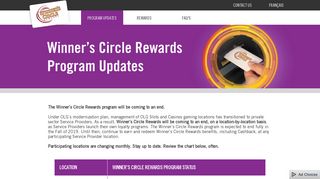 Winner's Circle Rewards - Activation