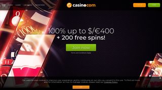 Win Real Money | $/€400 Welcome Bonus - Casino.com