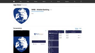 WNB - Mobile Banking on the App Store - iTunes - Apple