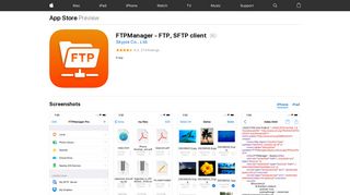 FTPManager - FTP, SFTP client on the App Store - iTunes - Apple