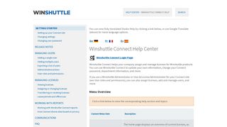 Winshuttle Connect Help Center - Amazon AWS