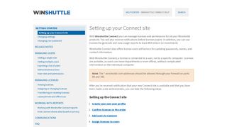 Getting Started with Winshuttle Connect - Amazon AWS