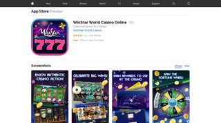 WinStar World Casino Online Gaming - iTunes - Apple