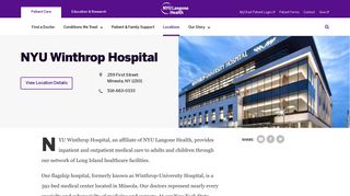 NYU Winthrop Hospital | NYU Langone Health