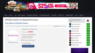 Wintika Casino no deposit bonus codes