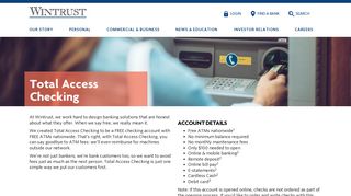 Total Access Checking | Wintrust