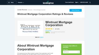 Wintrust Mortgage Corporation - Mortgage Company Reviews ...