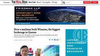 Winzone Realty | Flushing Real Estate | Ben Pan - The Real Deal