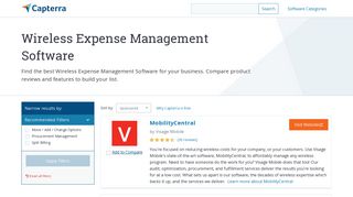 Best Wireless Expense Management Software | 2019 Reviews of the ...