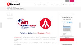 SPOTLIGHT: Wireless Nation - Megaport