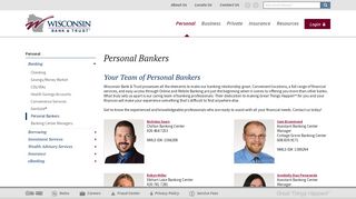 Personal Bankers › Wisconsin Bank & Trust