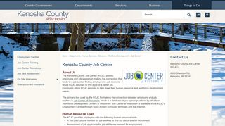 Kenosha County Job Center | Kenosha County, WI - Official Website