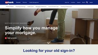 Mortgage account management | U.S. Bank