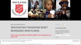 ServicePoint Password Reset Reminders (WISP & SIMS) | WUM ...