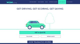 WiseDriving: Black Box Car Insurance Quotes - Telematics Insurance