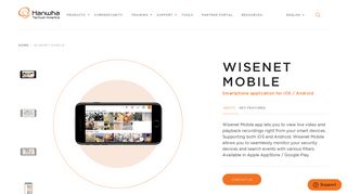 Wisenet Mobile — Security Cameras & Surveillance Solutions