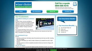 Our customers - Wiser Choice Car Insurance