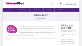 Wiseradviser - MoneyPlus