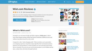 Wish.com Reviews - Is It a Scam or Legit? - HighYa