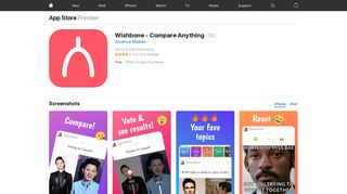 Wishbone - Compare Anything on the App Store - iTunes - Apple