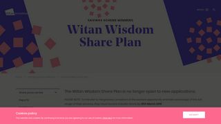 Witan Wisdom Share Plan | Witan investment trust