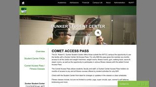 Comet Access Pass at WITCC - Western Iowa Tech Community College