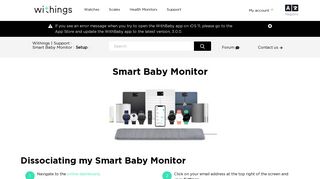 Smart Baby Monitor - Withings | Support