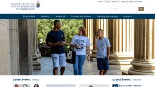 Wits University: Home