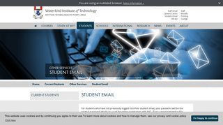 Student Email | Waterford Institute of Technology