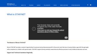 What is STARnet | STAR NET Northwest Region I & Central Region III
