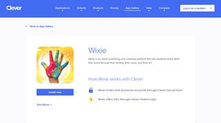 Wixie - Clever application gallery | Clever