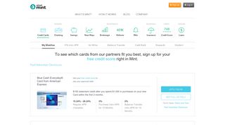 Mint: Best Credit Cards, Credit Card Offers